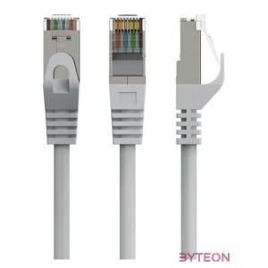 GEMBIRD PP6A-LSZHCU-50M S,FTP Cat. 6A LSZH patch cord grey 50 m