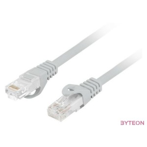 LANBERG Patchcord cat.6 UTP LSZH CU 2m grey Fluke passed