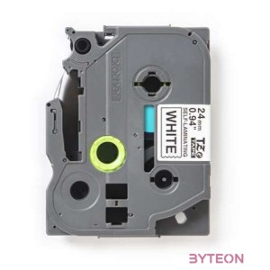 BROTHER TZeSL251 tape Black on White 24mm