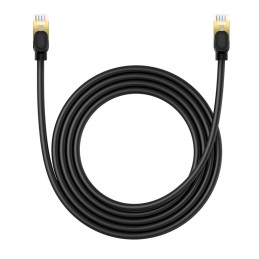 Network cable cat.8 Baseus Ethernet RJ45, 40Gbps, 2m (black)