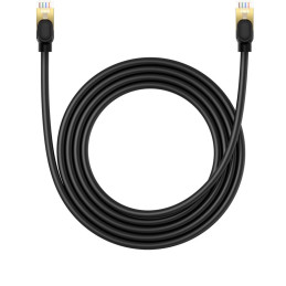 Network cable cat.8 Baseus Ethernet RJ45, 40Gbps, 2m (black)