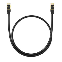 Network cable cat.8 Baseus Ethernet RJ45, 40Gbps, 0.5m (black)