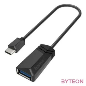 Hama 200312 FIC USB Type-C - USB A 3.2 0,15m adapter