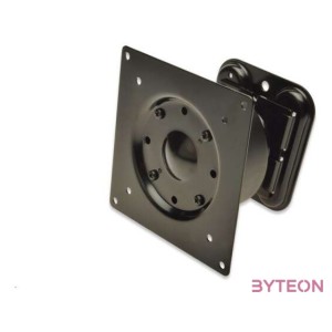 DIGITUS TFT Wall Mount VESA Standard 75x75  100x100 max.15Kg Wall Mount black 35 degrees swivel and 360 degrees rotateable