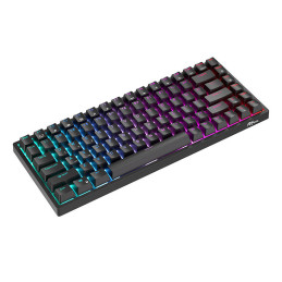 Mechanical keyboard Royal Kludge RK84 RGB, Red switch (black)