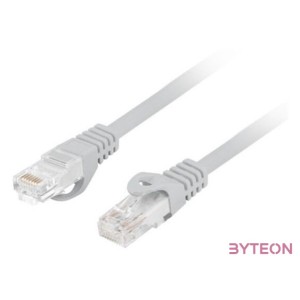 LANBERG Patchcord cat.6 UTP LSZH CU 10m grey Fluke passed