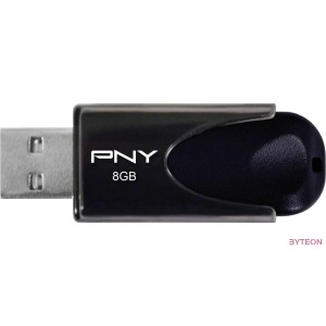 PNY Attaché 4 8GB [USB2.0] - Fekete