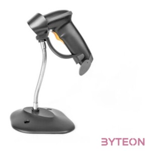 DIGITUS 2D Barcode Scanner bi-directional 200scans,sec 2m USB-RJ45 Cable with holder