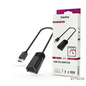 Hama 200312 FIC USB Type-C - USB A 3.2 0,15m adapter