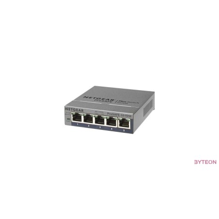 Netgear ProSAFE Plus GS105EV2 5-Port Gigabit Smart