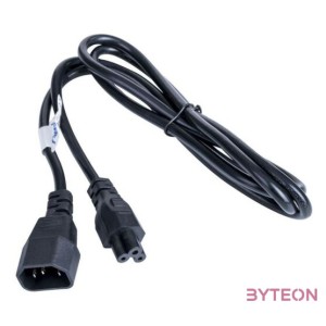 AKYGA Power Cable for Notebook AK-NB-09A Clover CCA IEC C5 , C14 1.5 m