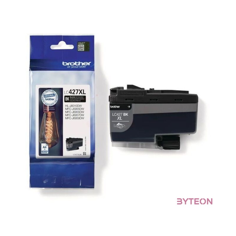 BROTHER Black Ink Cartridge - 6000 Pages