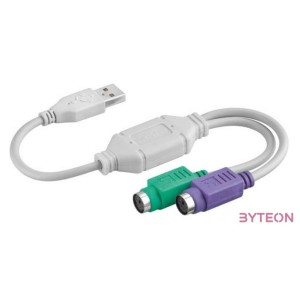AKYGA AK-AD-15 Adapter USB-F , 2x PS,2-M