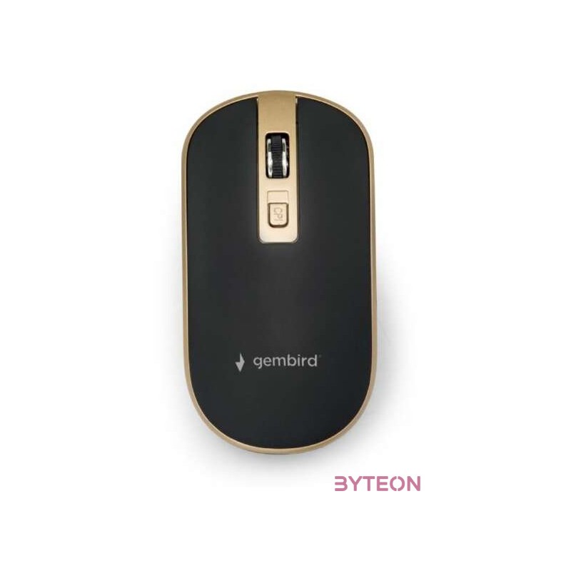 GEMBIRD MUSW-4B-06-BG Wireless optical mouse black-silver