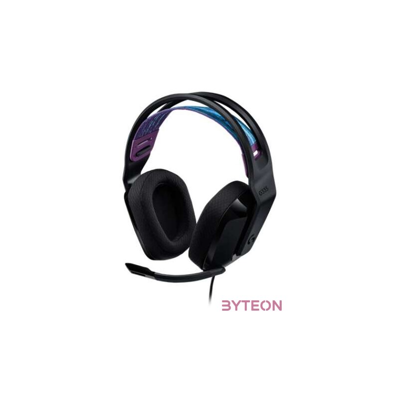 LOGITECH G335 Wired Gaming Headset - BLACK - EMEA