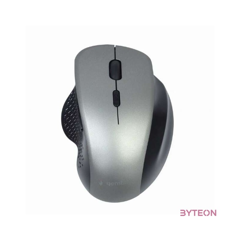 GEMBIRD MUSW-6B-02-BG 6-button wireless optical mouse black-spacegrey
