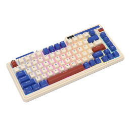 Mechanical keyboard Royal Kludge KZZI K75 pro RGB, Moment Switch (retro blue)