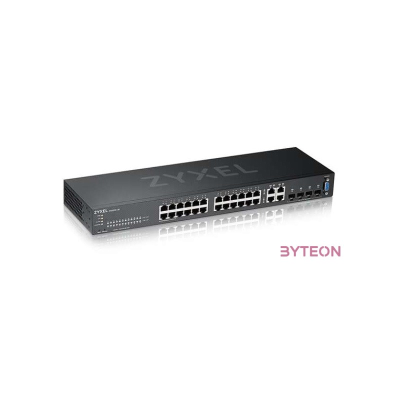 ZYXEL GS2220-28 EU region 24-port GbE L2 Switch with GbE Uplink 1 year NCC Pro pack license bundled