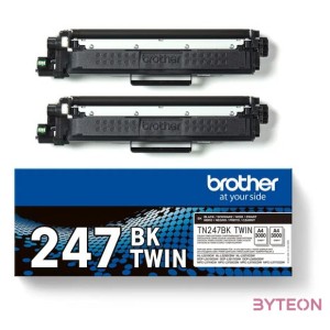 BROTHER TN247BK TWIN-pack black toners BK 3000pages,cartridge