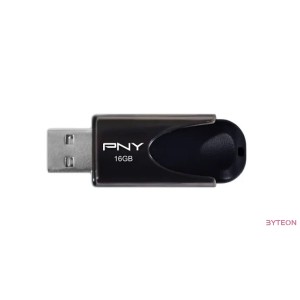PNY Attaché 4 16GB [USB2.0] - Fekete