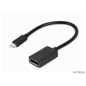 GEMBIRD USB Type-C to DisplayPort adapter cable 4K 15cm black