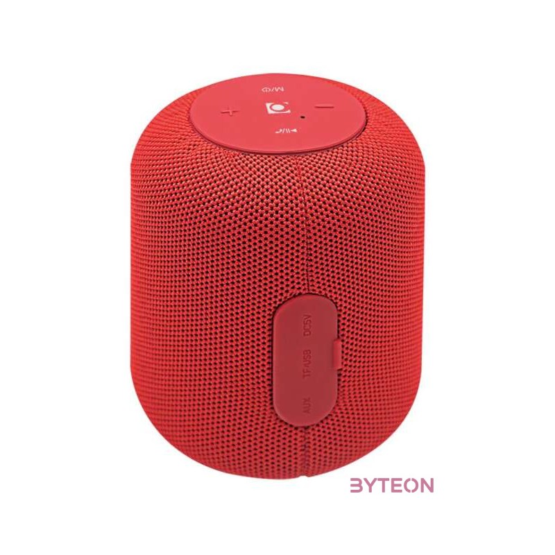 GEMBIRD Portable Bluetooth speaker red