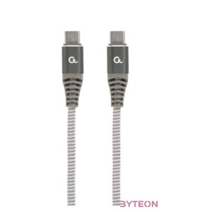 GEMBIRD CC-USB2B-CMCM100-1.5M 100W Type-C Power Delivery PD premium charging data cable 1.5m