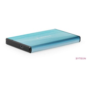 GEMBIRD EE2-U3S-3-B USB 3.0 2.5inch HDD enclosure brushed aluminum blue
