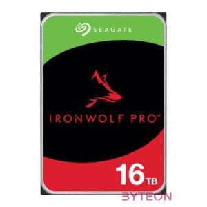 SEAGATE Ironwolf PRO Enterprise NAS HDD 16TB 7200rpm 6Gb,s SATA 256MB cache 8.9cm 3.5inch 24x7 for NAS RAID Rackmount systems BL