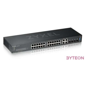 ZYXEL GS2220-28 EU region 24-port GbE L2 Switch with GbE Uplink 1 year NCC Pro pack license bundled