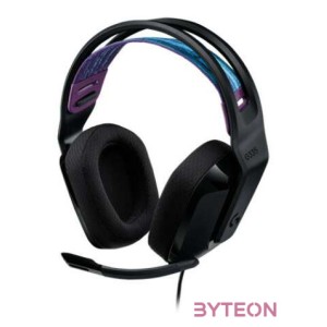 LOGITECH G335 Wired Gaming Headset - BLACK - EMEA