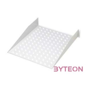 DIGITUS Tray 19inch for wallmount RAL7035 gray 483x350x85mm inlc.Mounting material max 25Kg