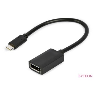 GEMBIRD USB Type-C to DisplayPort adapter cable 4K 15cm black