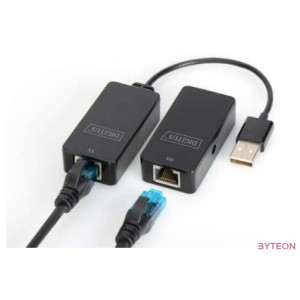DIGITUS USB 2.0 Extender For use with Cat5,5e,6 cable up to 50m