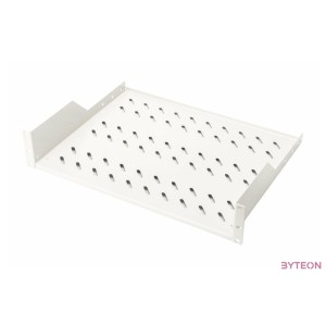DIGITUS Tray 19inch for wallmount RAL7035 gray 483x350x85mm inlc.Mounting material max 25Kg