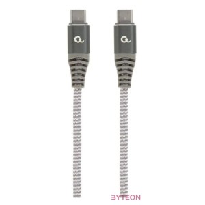 GEMBIRD CC-USB2B-CMCM100-1.5M 100W Type-C Power Delivery PD premium charging data cable 1.5m