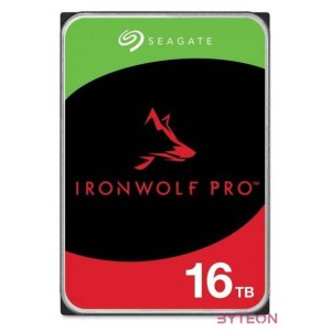 SEAGATE Ironwolf PRO Enterprise NAS HDD 16TB 7200rpm 6Gb,s SATA 256MB cache 8.9cm 3.5inch 24x7 for NAS RAID Rackmount systems BL