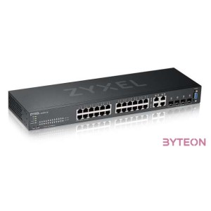 ZYXEL GS2220-28 EU region 24-port GbE L2 Switch with GbE Uplink 1 year NCC Pro pack license bundled