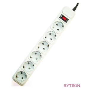 ENERGENIE SPG6-B-10C Surge protector 6 sockets 3m
