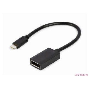 GEMBIRD USB Type-C to DisplayPort adapter cable 4K 15cm black