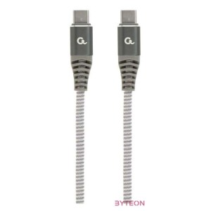 GEMBIRD CC-USB2B-CMCM100-1.5M 100W Type-C Power Delivery PD premium charging data cable 1.5m