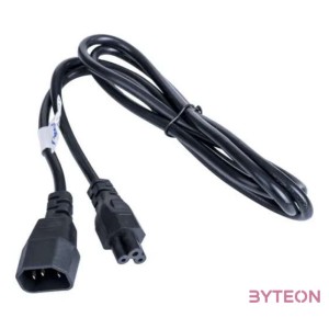 AKYGA Power Cable for Notebook AK-NB-09A Clover CCA IEC C5 , C14 1.5 m