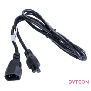 AKYGA Power Cable for Notebook AK-NB-09A Clover CCA IEC C5 , C14 1.5 m