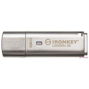 KINGSTON 128GB IKLP50 AES USB w,256bit Encryption