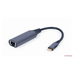 GEMBIRD A-USB3C-LAN-01 USB type-C Gigabit network adapter space grey
