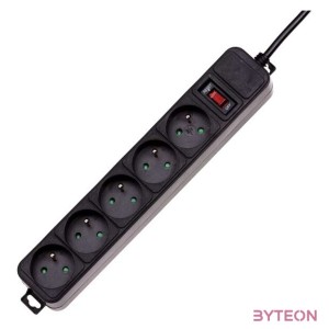 AKY AK-SP-05A Surge protector 18m 5 outlets CEE7,5 switch