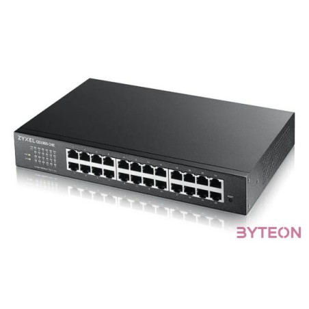 ZYXEL GS1900-24E v3 24-port GbE L2 Smart Switch desktop fanless