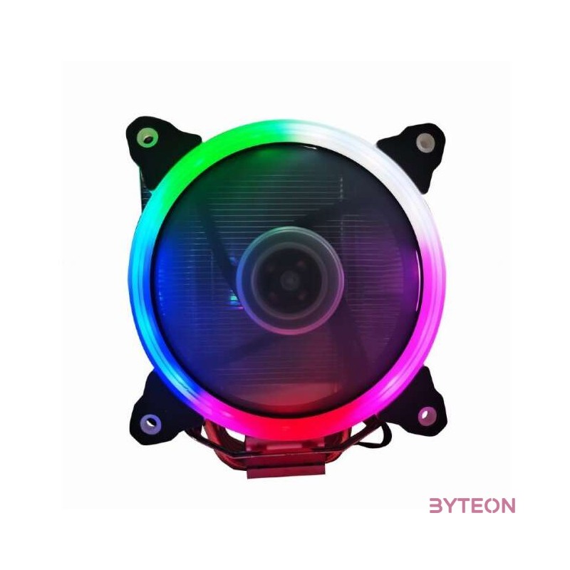GEMBIRD CPU cooling fan Huracan ARGB X130 12cm 150 W multicolor LED 4 pin