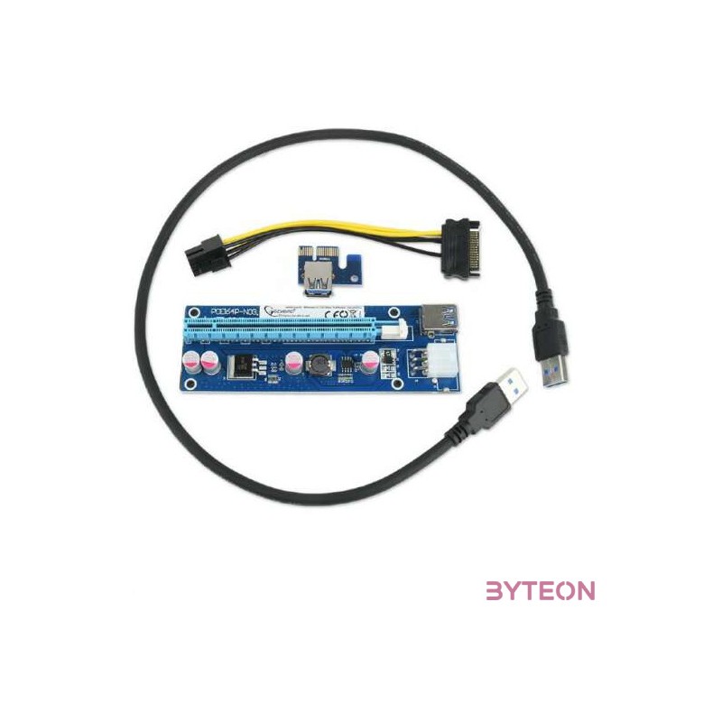 GEMBIRD RC-PCIEX-03 PCI Express Riser Card 6-pin power connector