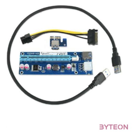 GEMBIRD RC-PCIEX-03 PCI Express Riser Card 6-pin power connector